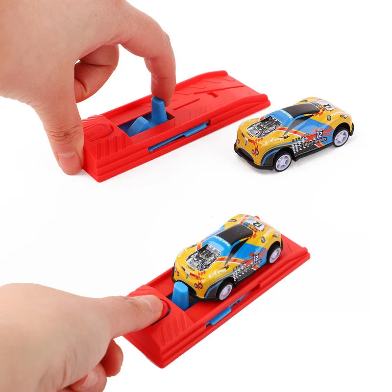 5-20Pcs Alloy Shooting Flying Racing Car Toys for Kids Boy Birthday Party Favors Goodie Pinata Fillers Baby Shower Guest Gifts