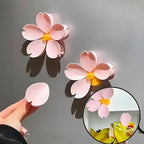 Sakura Magnetic Fridge Magnet Seal Clip, Petal Sealing Clip, Magnetic Fridge Sticker, Snack Clip, Flower Decoration