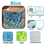 DIY 3D Tulip Flower Sea Night Lamp Kit - Romantic Creative Gift for Girlfriend, Couples and Special Occasions