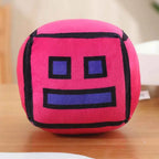 New Geometry Dash Game Plush Toy Cute Cartoon Anime Game Doll Soft Stuffed Peluche Plushie Toys Home Decor Child Birthday Gift