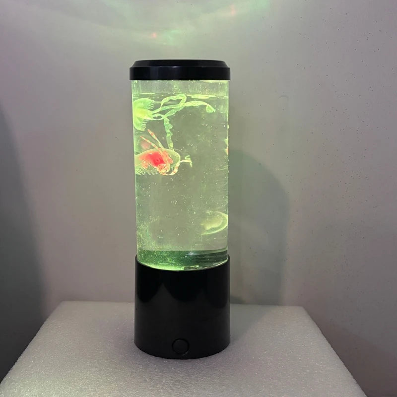 7-Colour LED Jellyfish Lava Lamp Ocean Mood Light