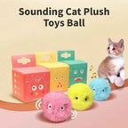 Smart Interactive Catnip Ball Toy for Active Indoor Cat Play