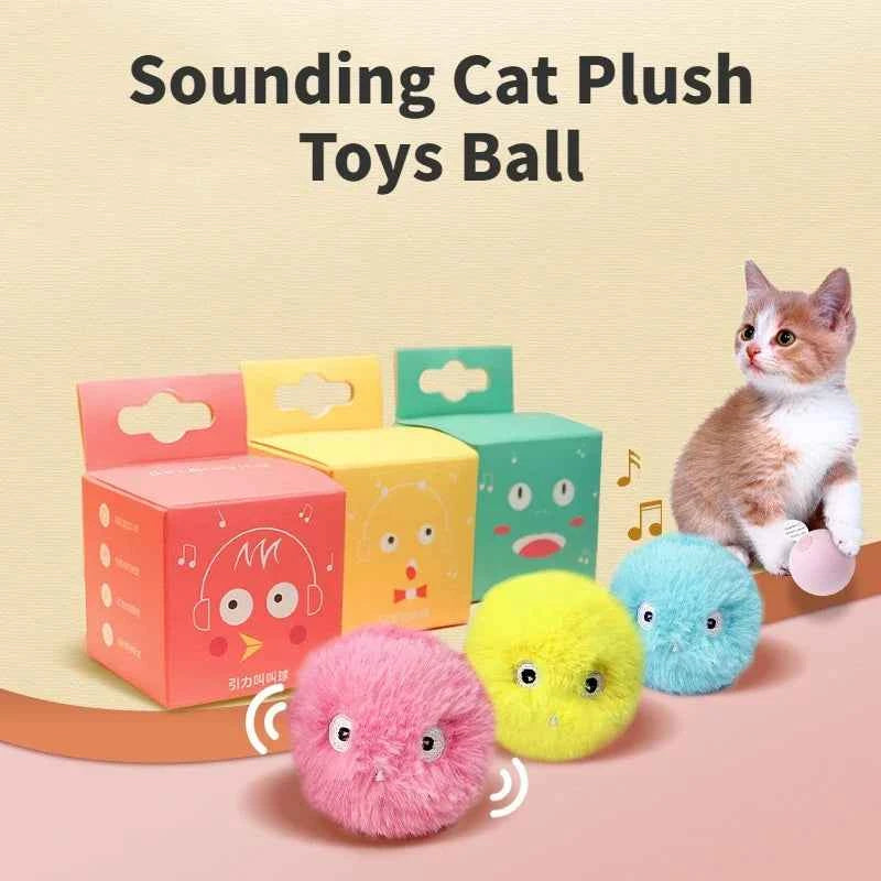 Smart Interactive Catnip Ball Toy for Active Indoor Cat Play