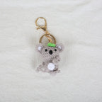 Mini Animal Crochet Keychain Cute Knitted Doll Keyring