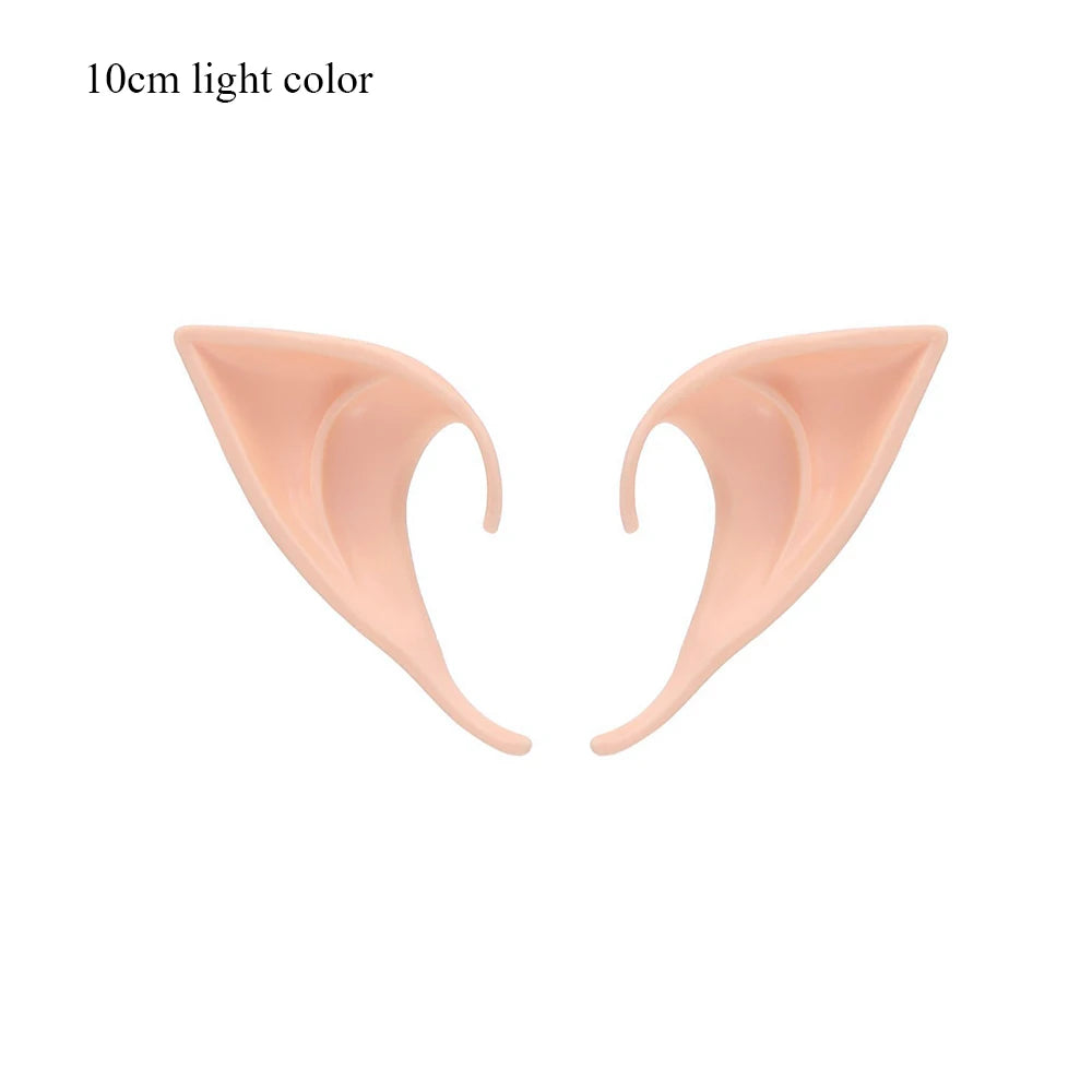 Mysterious Angel Elf Ears Latex Fairy Cosplay Costume Accessory
