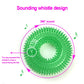 Squeaky Pet Dog Interactive Chew Toy Puppy Bite Resistant Thorn Barbed Tooth Cleaning Toy TPR Molar Chew Toys for Dogs - WTN Essentials 