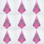 1/4/9pcs Men Women Bandana Hairband Cowboy Mens Biker Sports Headwear Wrist Hairwrap Single Sided Head Wrap Scarf Paisley