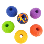 7cm/9cm Eva Pet Dog Outdoor Training Hollow Ball Indestructible Rubber Ball Chewing Game Grabbing Toy Indestructible Dog Toy