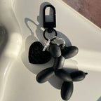 Jelly Cute Jelly Balloon Dog Keychain Pendant Cartoon Dog Chain Keychain - Lovely Accessory Jewelry Gift for Unisex Keys