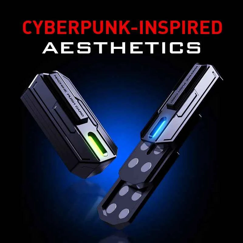 Fingertip Fidget Toys Luminous Slider Magnetic Haptic EDC Clicker Metal Hand Spinner ADHD Tool Anxiety Stress Relief Adult Toys
