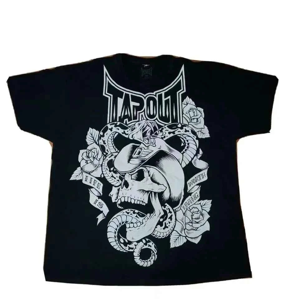 2000s American New Retro Casual Hip-Hop Gothic Print Women Clothing  Fashion T shirt Street Short Sleeved Men And Women Y2K Tops
