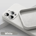 Solid Silicone Phone Case For IPhone 16 & 17
