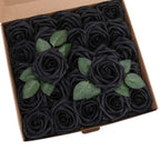 10~100pcs Rose Artificial Flowers Foam Fake Roses Wedding Bouquets Centerpieces Mothers Day Valentines Gifts Party Decoration