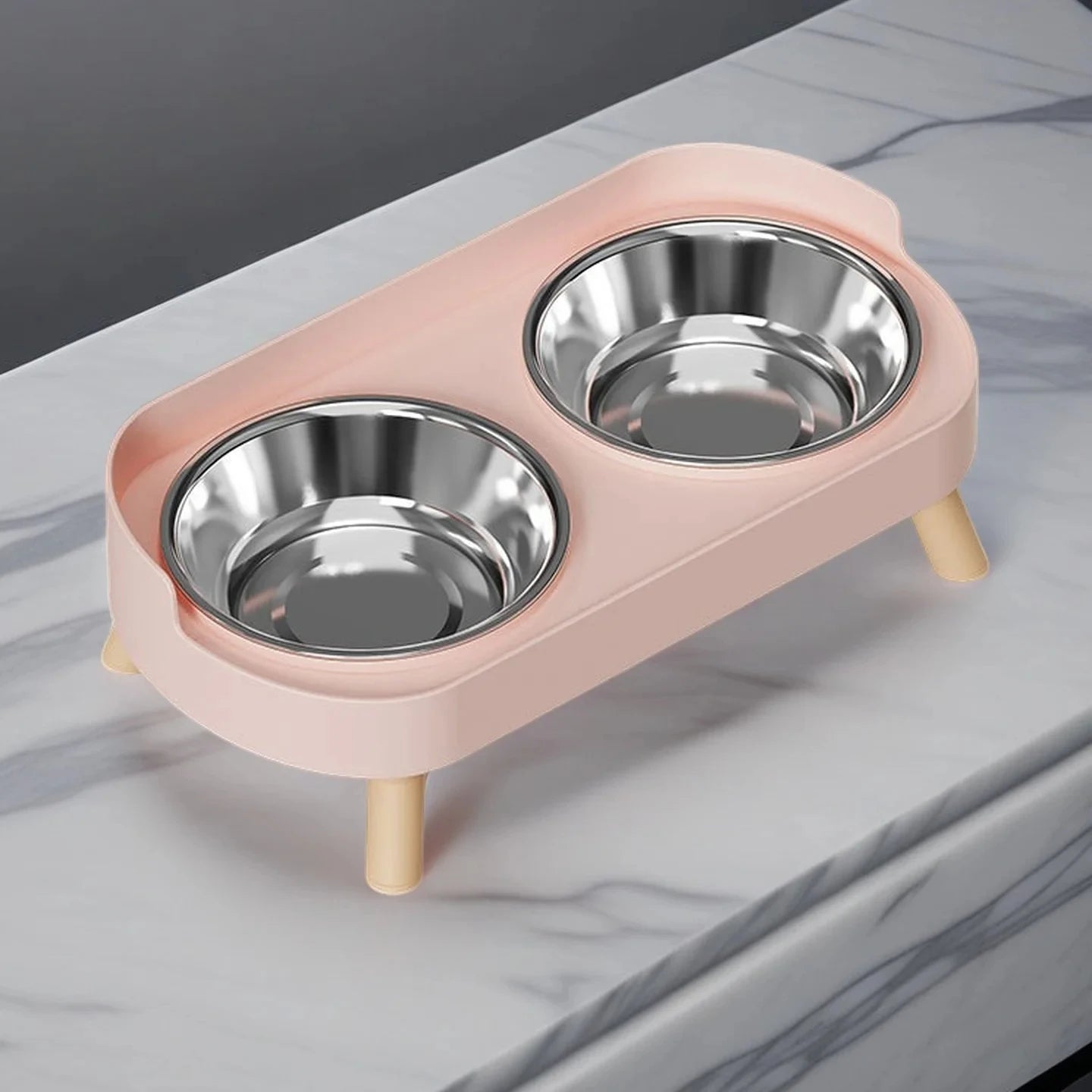 Stylish Elevated Dog Bowl for Better Posture and Digestion