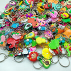 40Pcs (Mix) Random style Cartoon keychain Ornament Wallet Bag Pendant keyring Classroom prizes ，Holiday Party Gifts