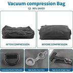17L Vacuum Compression Bag with Air Pump Reusable Travel Clothing Storage Bag Compression Luggage Bag