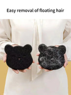 4PCS Bear Shape Laundry Balls Lint Catcher Reusable Pet Hair Remover Cleaning Sponge for Clothes Sofa Cat Dog Home House