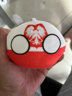 70 styles 10cm Country Ball Plush Toys Polandball Pendant Country Balls Countryball Stuffed Doll Toy Christmas Gift for Kids