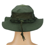 1pc/3pcs Camo Boonie Hat Sunscreen Breathable Bucket Hat Men's Outdoor Hiking Hunting Fishing Windproof Fisherman's Hat