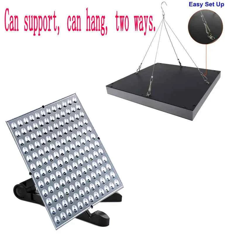 LED red panel light facial anti-aging skin care beauty 144 LED light body physiotherapy tools yoga relaxation lamp