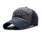 Washed Embroidered Baseball Cap with Curved Brim for Everyday Style