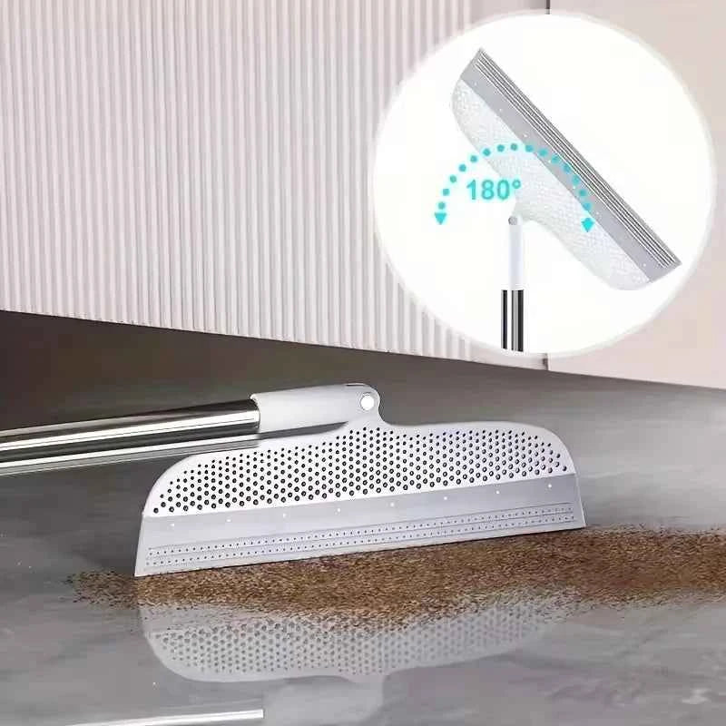 Silicone Scraper Broom Magic Wiper High Place Glass Wiper Floor Mop Household Splicing Cleaning Broom Bathroom Sweeping Water