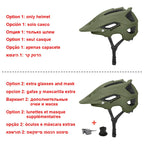 SUPERIDE In-mold DH MTB Bicycle Helmet Sports Anti-impact Road Mountain Bike Helmet Men Women Riding Cycling Helmet