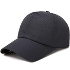 2023 New Summer Men Women Snapback Quick Dry Mesh Baseball Cap Sun Hat Bone Breathable Hats Adjustable outdoor hat