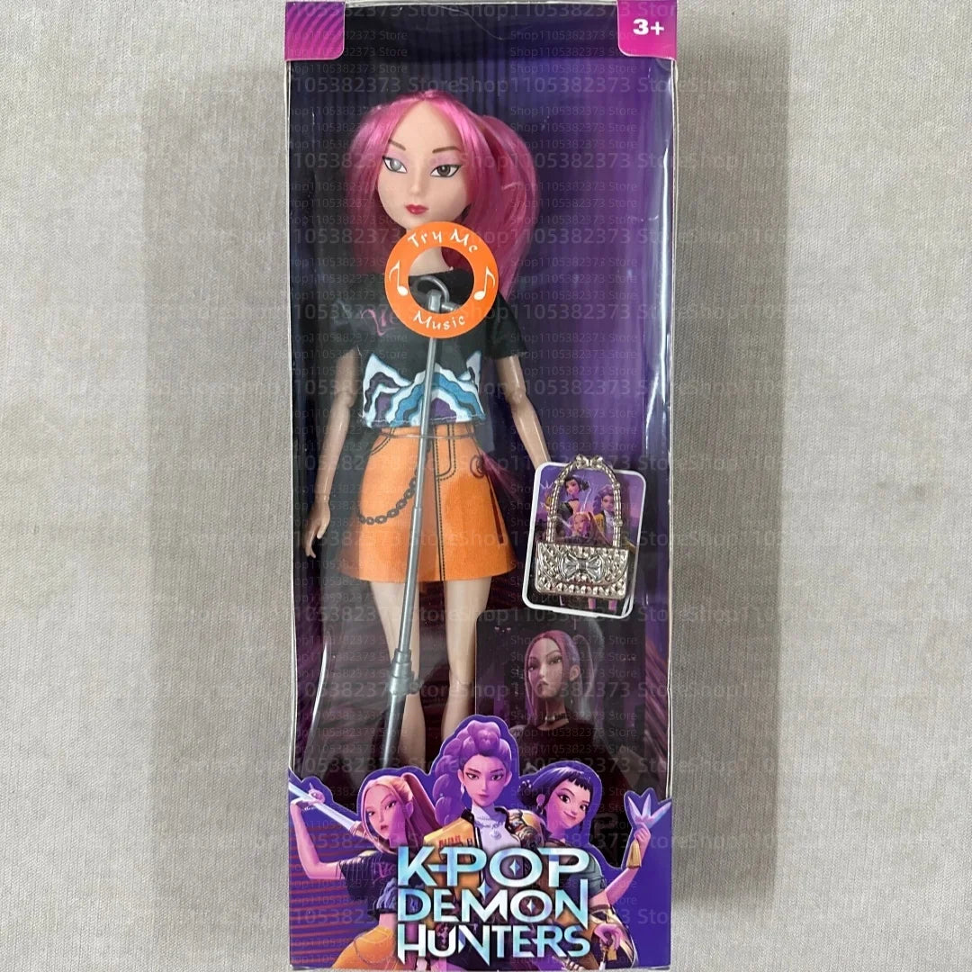 Kpop Anime Vinyl Doll Set – Rumi Mira Zoey Articulated Toy