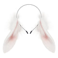 Animal Rabbit Ears Headband Faux Fur Bunny Headwear Plush Hairband Party Cosplay Costume Accessories