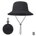 Outdoor Fisherman Hat Women Summer Sun Anti-UV Protection Camping Hiking Mountaineering Caps Men's Panama Fishing Bucket Hat