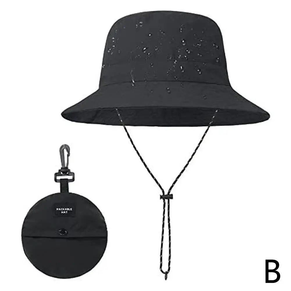 Outdoor Fisherman Hat Women Summer Sun Anti-UV Protection Camping Hiking Mountaineering Caps Men's Panama Fishing Bucket Hat