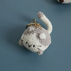 Small Cat Crochet Keychain Cute Kitten Bag Charm