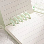 80 Sheets Binder A7 Loose-Leaf Notebook Horizontal Line Inner Page Style Note Set Stationery School Office Supplies