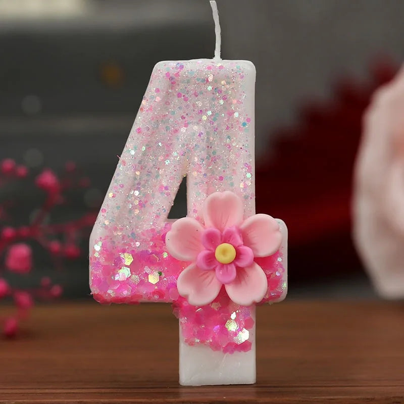 Creative digital candle birthday cake decoration daily necessities birthday candle