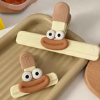 2/6 Pcs Creative Snack Sealing Clip Food Preservation And Moisture-Proof Sealing Clip Multifunctional Office Long Tail Clip