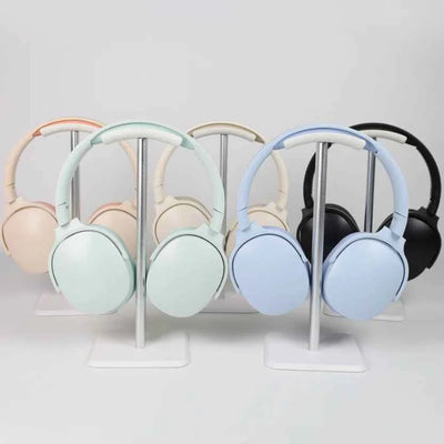 Hot Wireless Bluetooth Headphones Over Ear Hifi Stereo Headset True Sports Earphones TF AUX Music Player with HD Mic