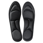 1/2/4/16Pairs 5D Massage Memory Foam Insoles For Shoes Sole Breathable Cushion Sport Running Insoles For Feet Orthopedic Insoles