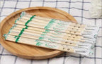 40pcs Disposable Chopsticks Independent Packaging Chopsticks For Restaurants Chinese Bamboo Material Household Chopsticks
