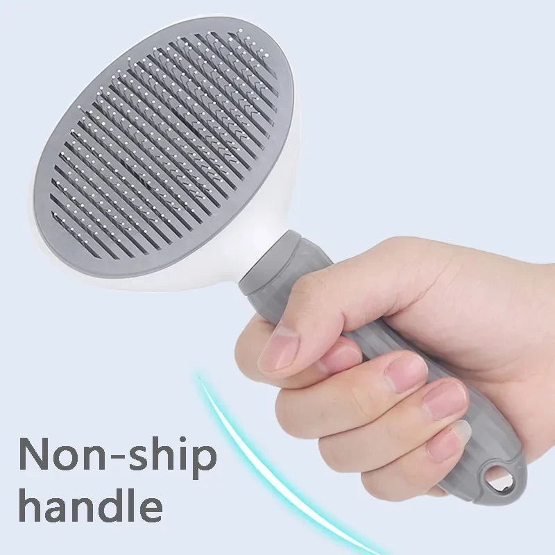 Self-cleaning Pet Hair Remove Comb Cat Slicker Brush Pet Hair Removal Comb For Cats Grooming Brushes Dog Combs Cat Accessories - WTN Essentials 