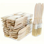 mane brushes, (4-Pack) suitable for art, handicrafts, plastering, painting, glue application, wooden handles