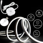 Motion Sensor Stair Lights With Chase Effect Under Bed Lights Under Cabinet Lights, Motion Activated Led Light Strip for Home