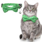 Adjustable Cat Bow Tie Collar – Festive Halloween Design