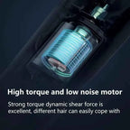 Mijia Hair Clipper Wireless Hair Cutting Trimmer Barber Cutter Titanium Alloy Blade Trimer for Men Electric Shaver