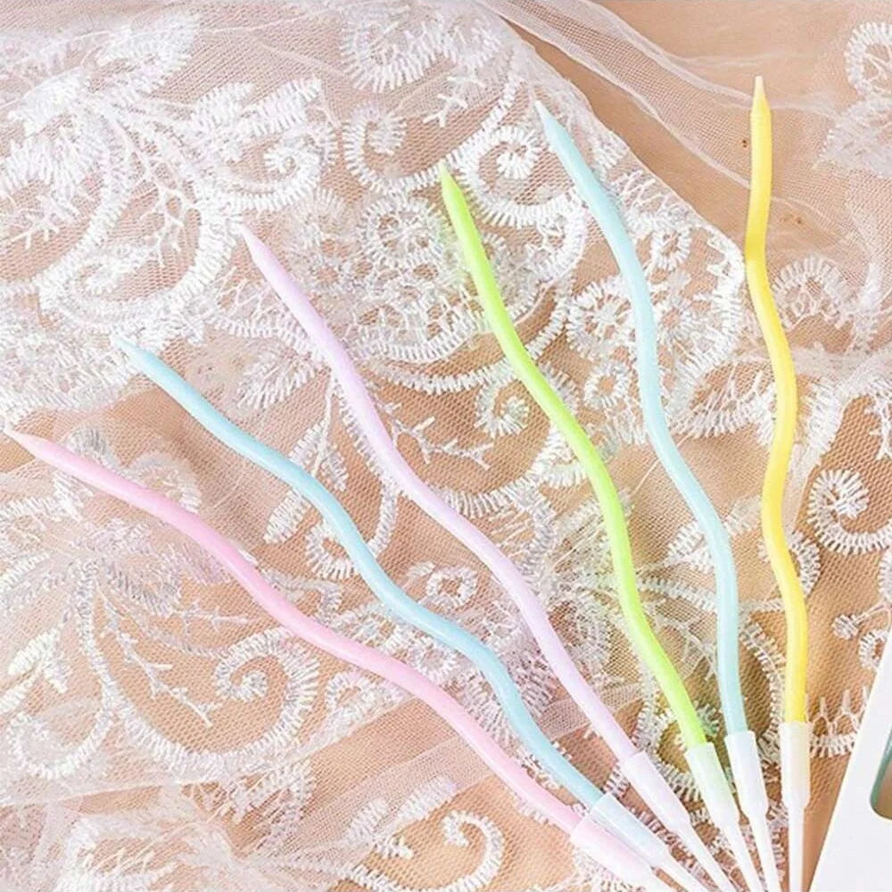 24Pcs/12PCS Champagne Gold Candles Cake Topper Birthday Wedding Party DIY Decoration Supply Cake сахарная картинка торт  boda