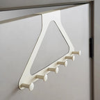 Clothes Hooks Behind The Door，PunchFree ，Traceless Hanger for Coats, Hats, Bags, and More，Over the Door Storage Organizer Hanger
