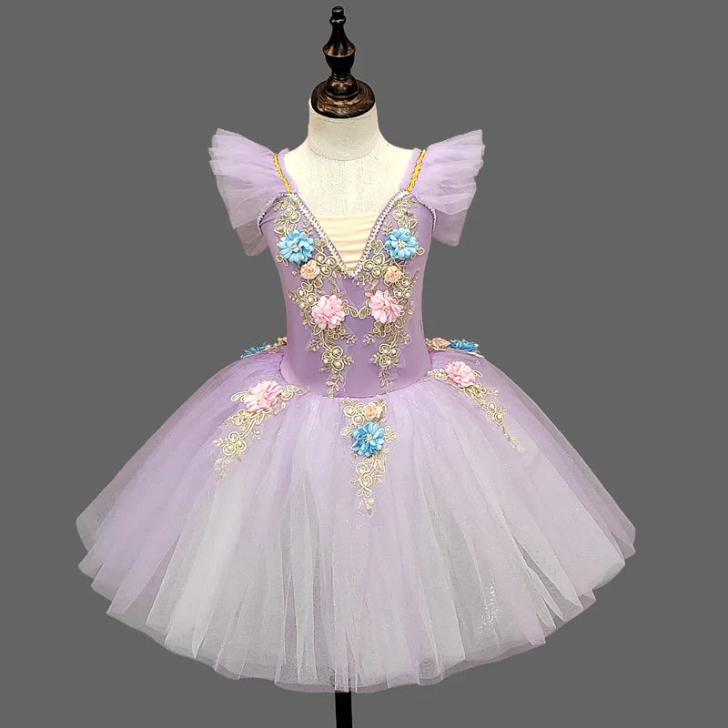 Children's Ballet Skirt, Girls' Dance Skirt, Ballet Performer Clothing, Children's Dance Skirt, Stage Performance Group Clothing