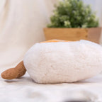 Cute Cartoon Egg & Toast Plush Toy – Breakfast Expression Stuffed Doll Pillow | Soft Baby Comfort Toy & Christmas Gift