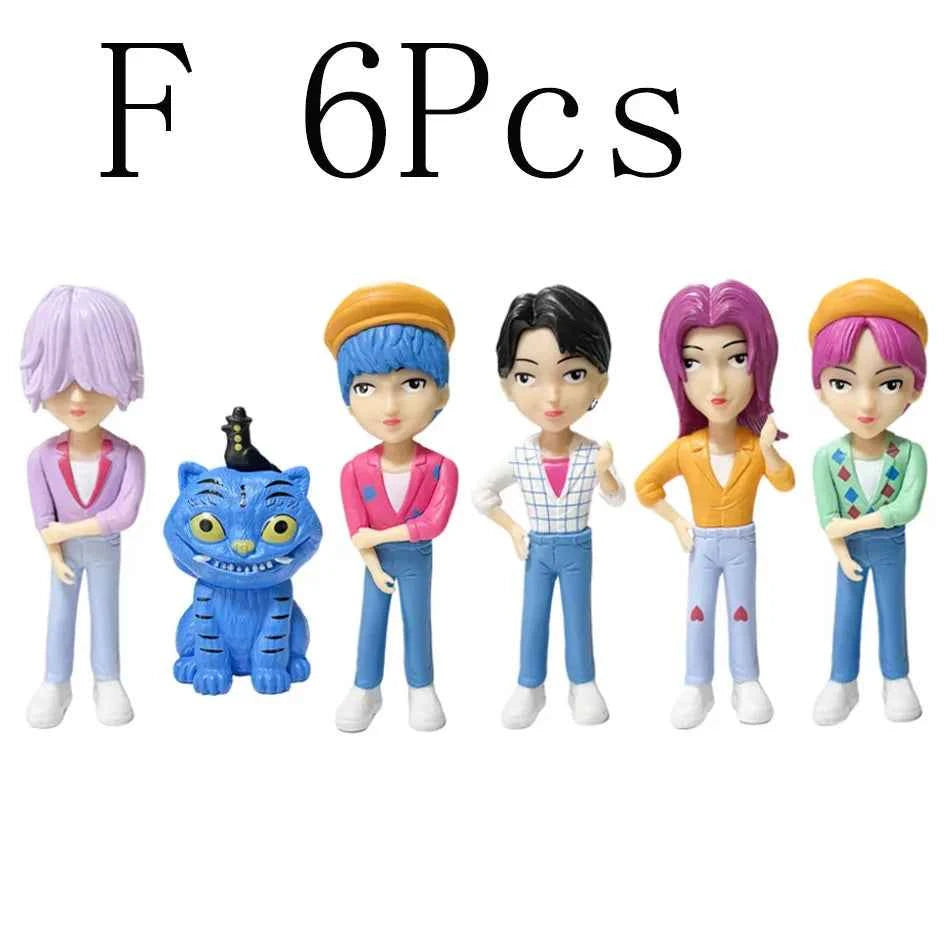 HOT Anime Kpops Demon Hunters Figure Rumi Zoe Mira anime polyvinyl chloride character collection desktop trinkets Childrens gift