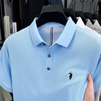 Men's 100% Cotton Polo Shirt – Short Sleeve Casual Golf & Business Shirt